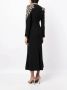 Jenny Packham Midi-jurk verfraaid met kristallen Zwart - Thumbnail 4