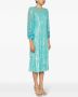 Jenny Packham Midi-jurk verfraaid met pailletten Blauw - Thumbnail 2