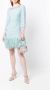 Jenny Packham Mini-jurk met veren afwerking Blauw - Thumbnail 2