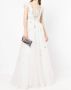 Jenny Packham Tulen avondjurk met pailletten Beige - Thumbnail 2
