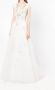 Jenny Packham Tulen avondjurk met pailletten Beige - Thumbnail 3