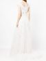 Jenny Packham Tulen avondjurk met pailletten Beige - Thumbnail 4