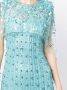 Jenny Packham Verfraaide jurk Blauw - Thumbnail 5