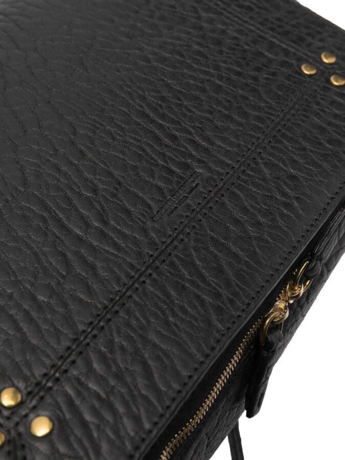 Jérôme Dreyfuss Igor Bubble leren crossbodytas Zwart