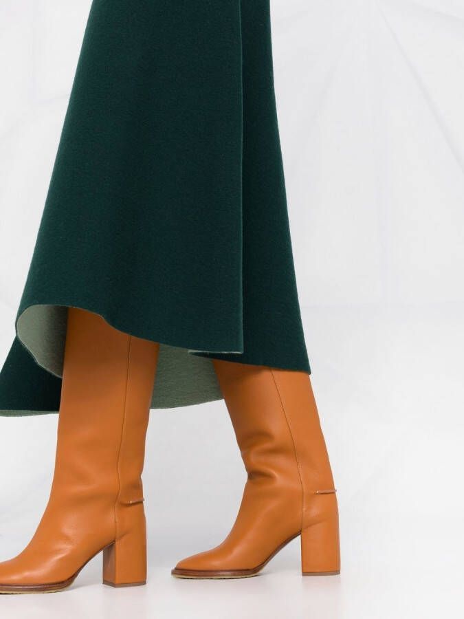 Jil Sander A-lijn rok Groen