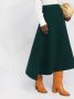 Jil Sander A-lijn rok Groen - Thumbnail 5