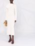Jil Sander Asymmetrische midi-jurk Beige - Thumbnail 2