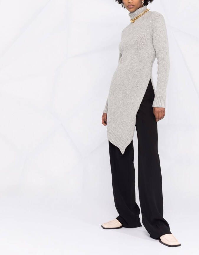 Jil Sander Asymmetrische trui Grijs