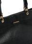 Jil Sander Shopper met bamboe handgreep Zwart - Thumbnail 4