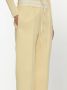 Jil Sander Broek met trekkoordtaille Geel - Thumbnail 5