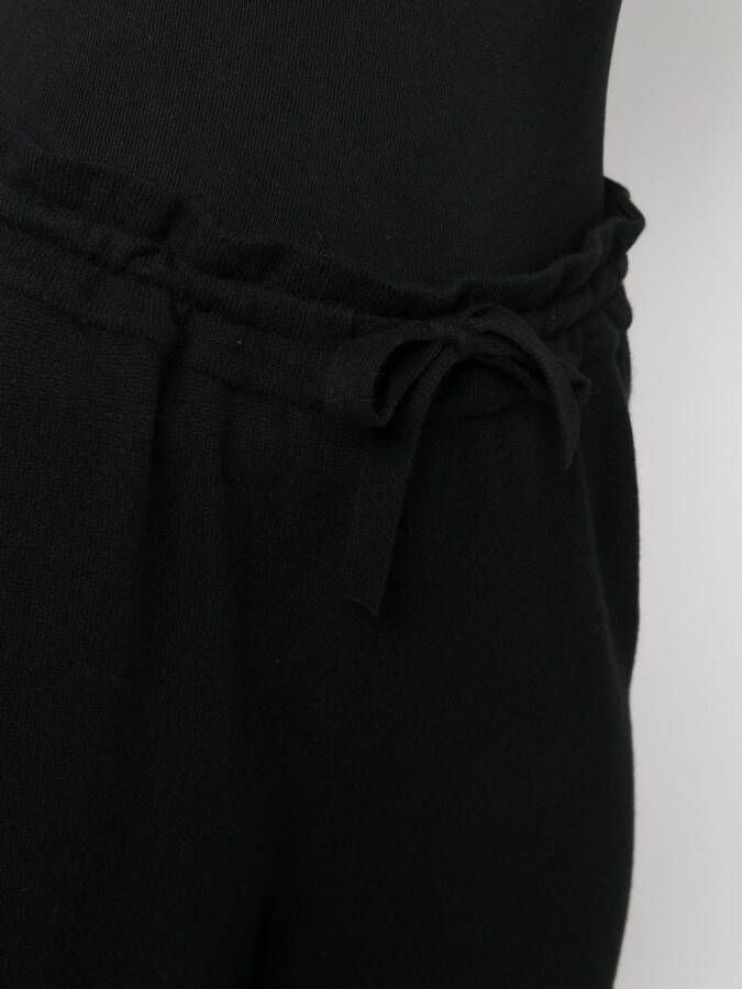 Jil Sander Broek met wijde pijpen Zwart