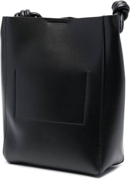 Jil Sander Bucket-tas met logoprint Zwart