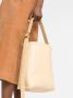 Jil Sander Cannolo leren shopper Geel - Thumbnail 3