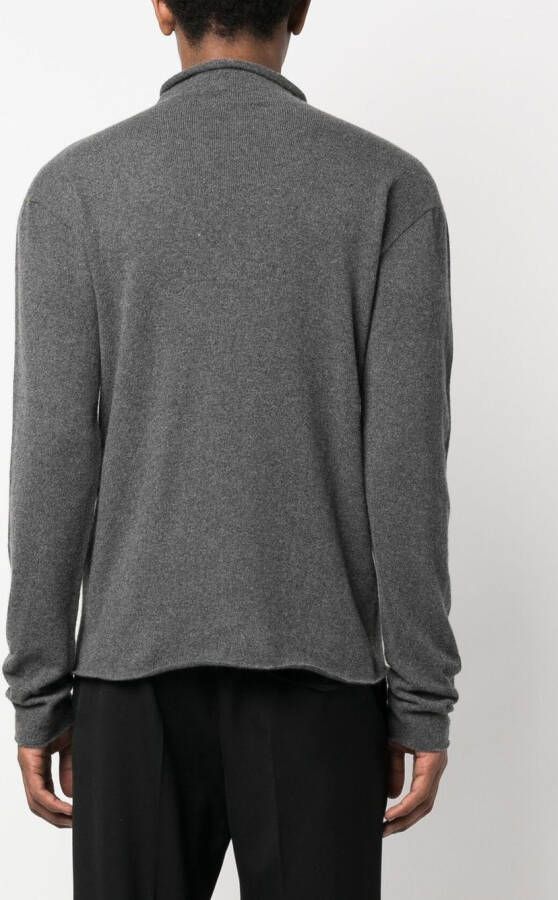 Jil Sander Kasjmier coltrui Grijs