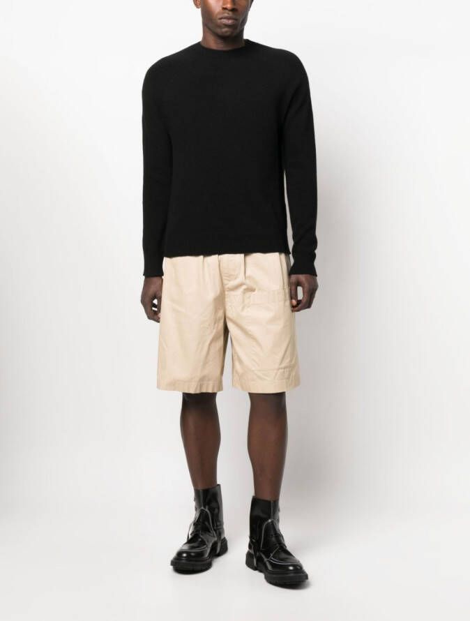 Jil Sander Trui met ronde hals Zwart