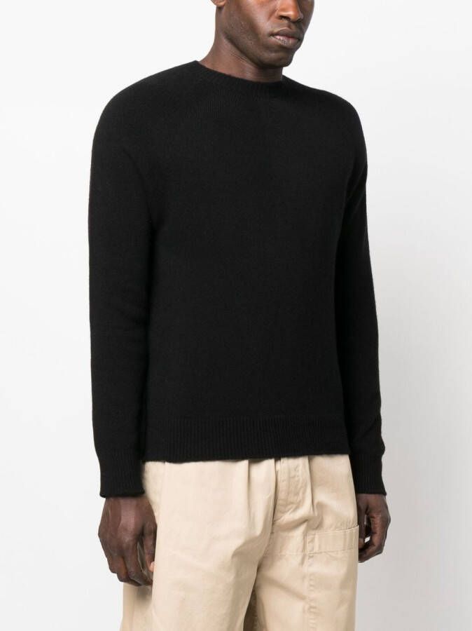 Jil Sander Trui met ronde hals Zwart
