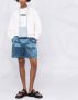 Jil Sander Crossbodytas met logoprint Blauw - Thumbnail 2
