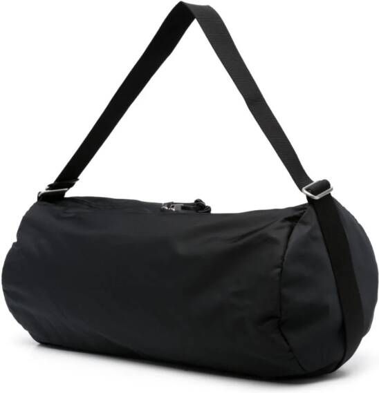 Jil Sander Duffeltas met logopatch Zwart