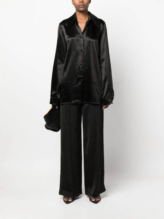 Jil Sander Straight broek Zwart