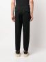Jil Sander Pantalon met elastische tailleband Zwart - Thumbnail 4