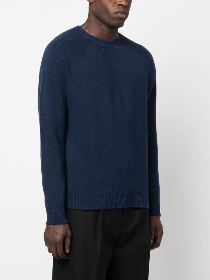 Jil Sander Fijngebreide trui Blauw