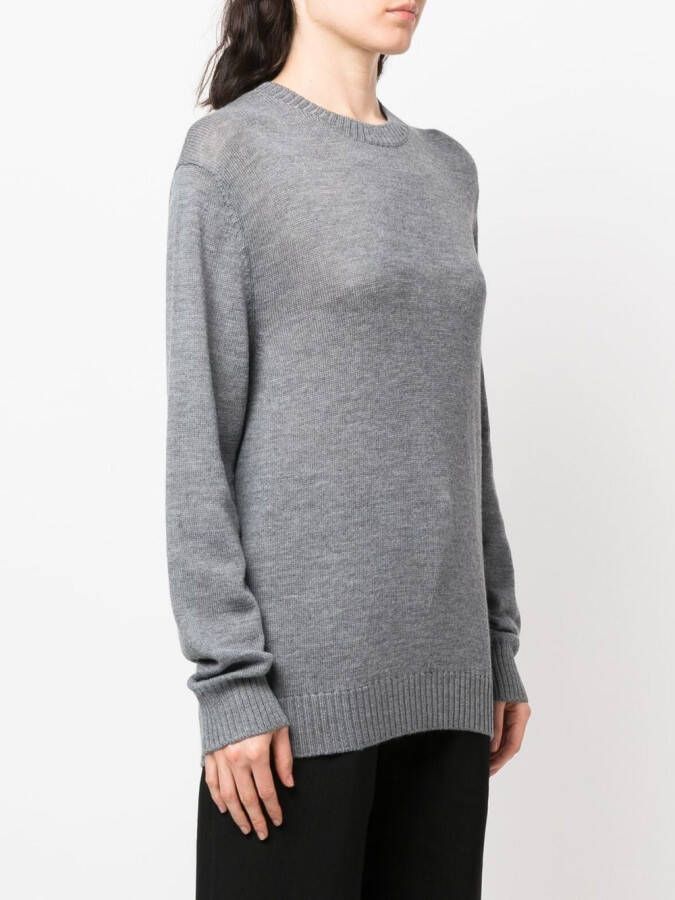 Jil Sander Fijngebreide trui Grijs