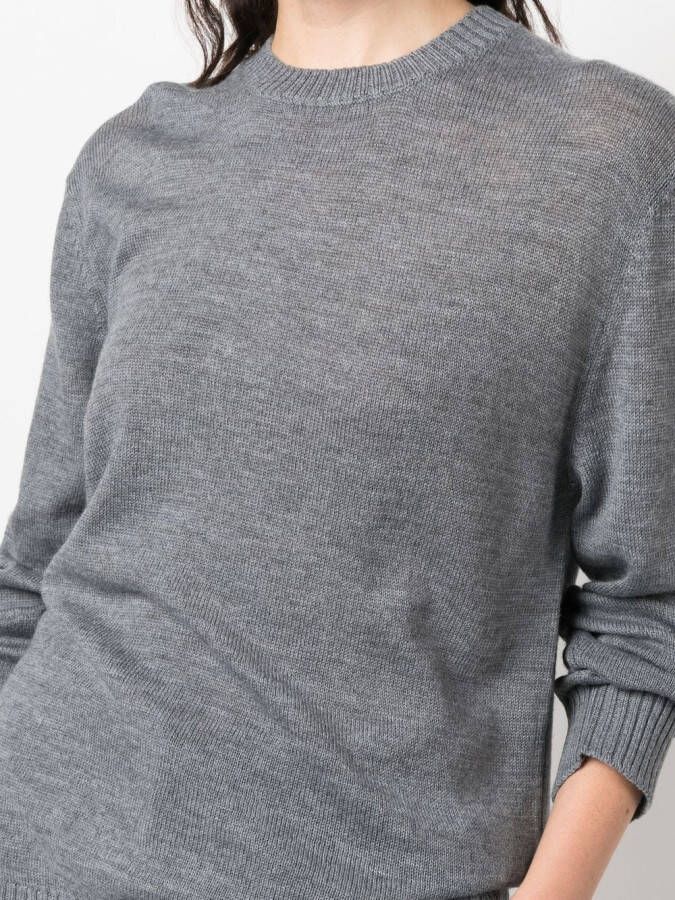 Jil Sander Fijngebreide trui Grijs