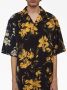 Jil Sander Overhemd met bloemenprint Zwart - Thumbnail 5