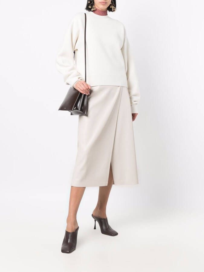 Jil Sander Gebreide trui Beige