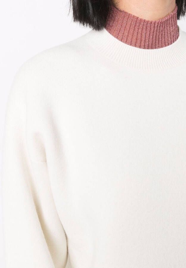 Jil Sander Gebreide trui Beige