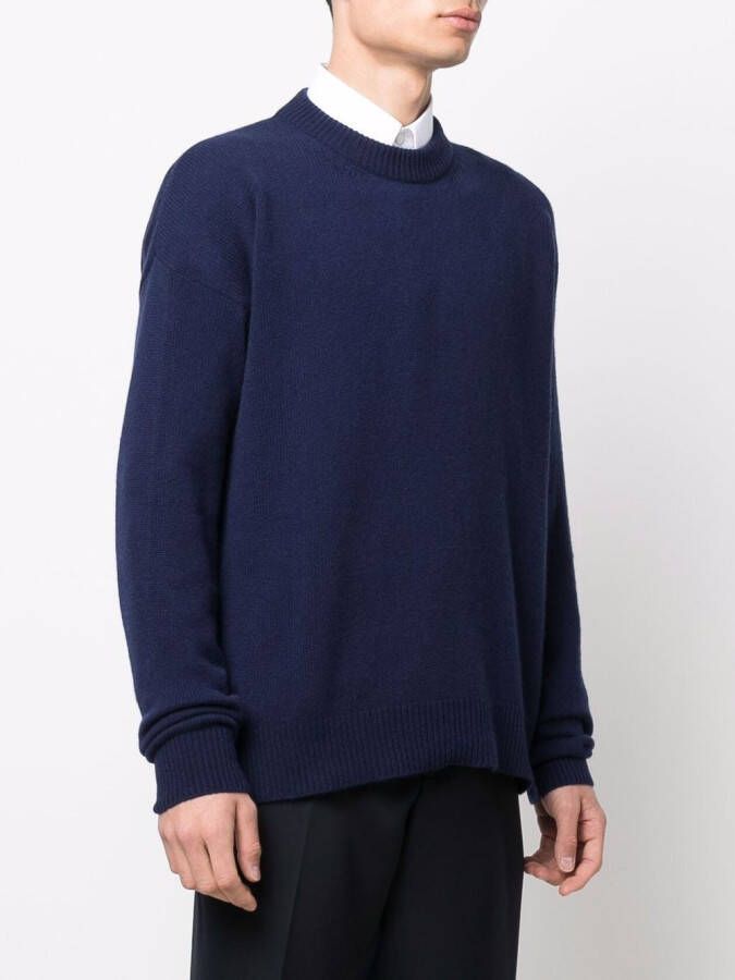 Jil Sander Gebreide trui Blauw