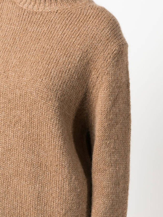 Jil Sander Gebreide trui Bruin