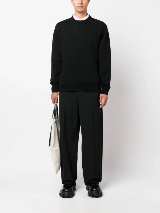 Jil Sander Gebreide trui Zwart