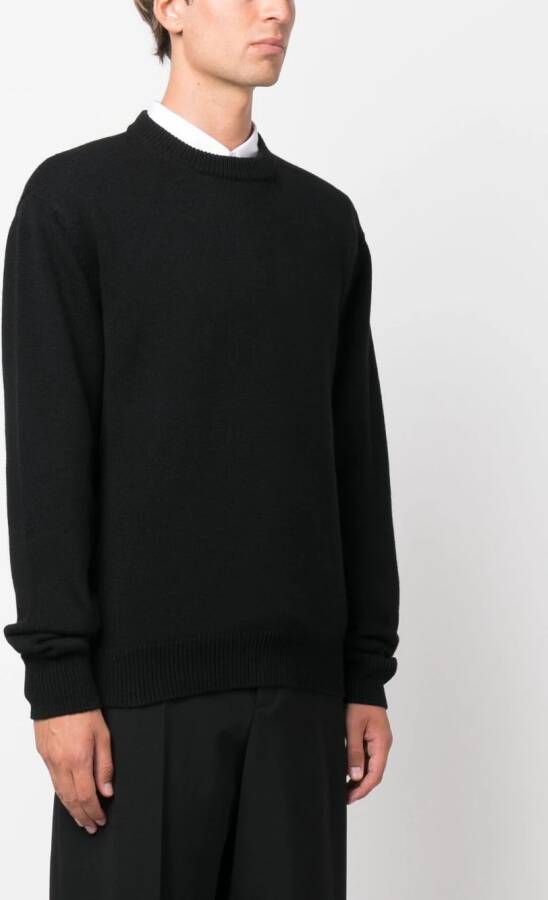 Jil Sander Gebreide trui Zwart