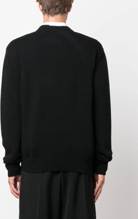 Jil Sander Gebreide trui Zwart
