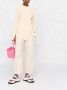 Jil Sander Geribbelde top Beige - Thumbnail 2