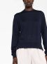 Jil Sander Geribbelde trui Blauw - Thumbnail 5