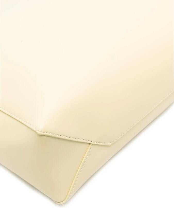 Jil Sander Giro leren crossbodytas Geel