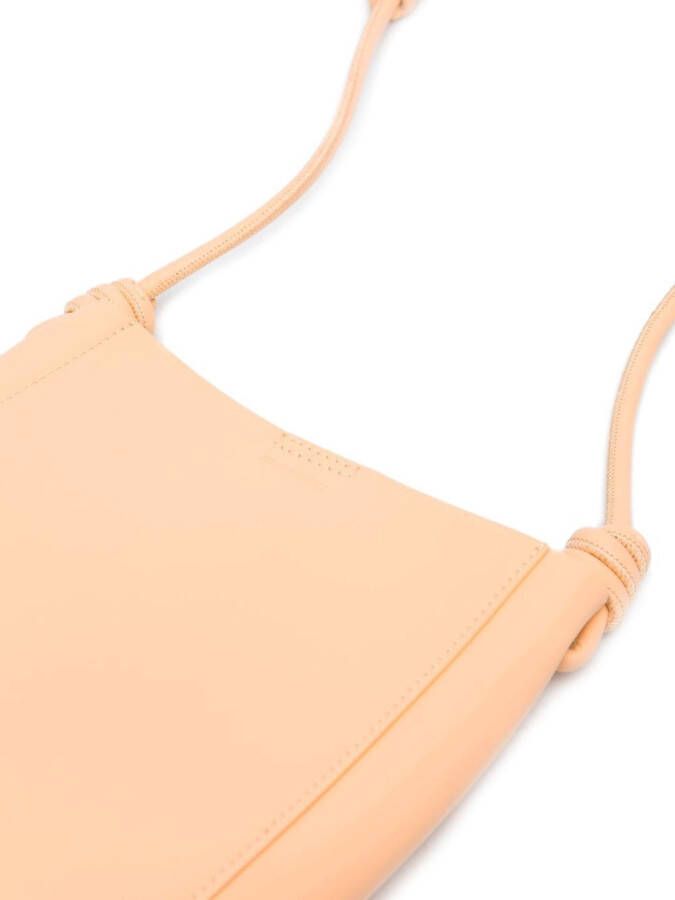 Jil Sander Giro leren schoudertas Oranje
