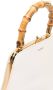 Jil Sander Goji shopper met bamboe handgreep Wit - Thumbnail 4