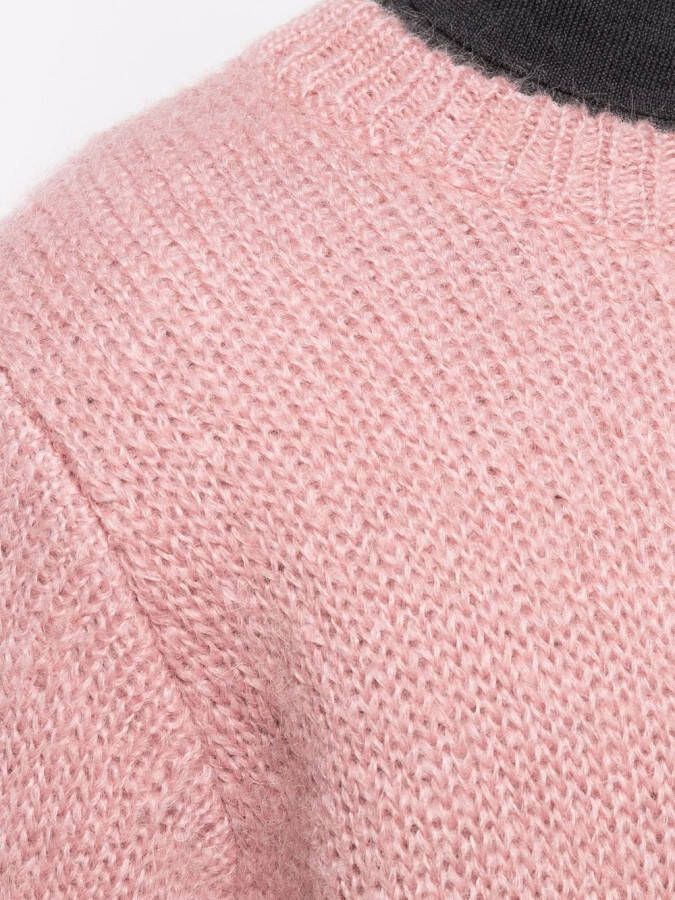 Jil Sander Grofgebreide trui Roze