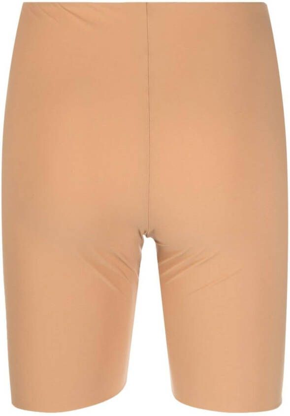 Jil Sander High waist bikershorts Beige