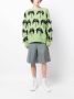 Jil Sander Intarsia trui Groen - Thumbnail 2