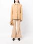 Jil Sander Jack met enkele rij knopen Beige - Thumbnail 2