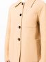 Jil Sander Jack met enkele rij knopen Beige - Thumbnail 5