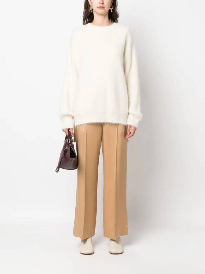 Jil Sander Jack met textuur Beige