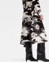 Jil Sander Jurk met bloemenprint Zwart - Thumbnail 5