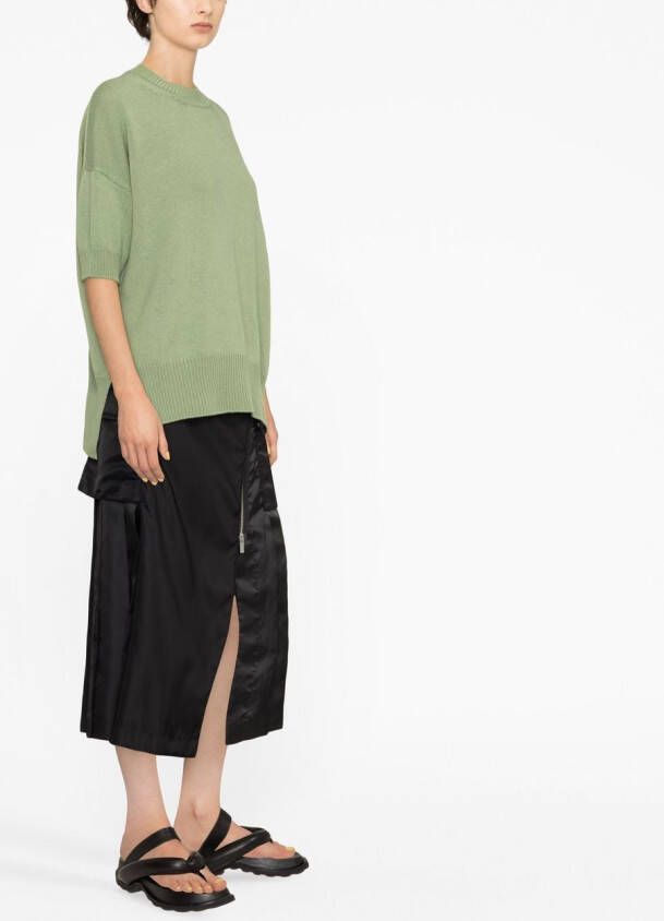 Jil Sander Kasjmier top Groen