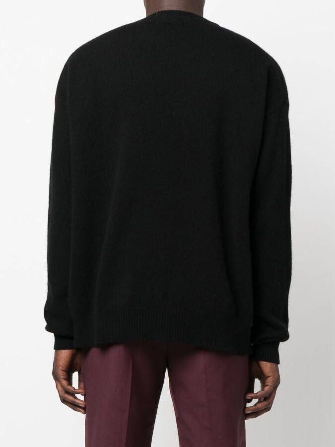 Jil Sander Kasjmier trui Zwart