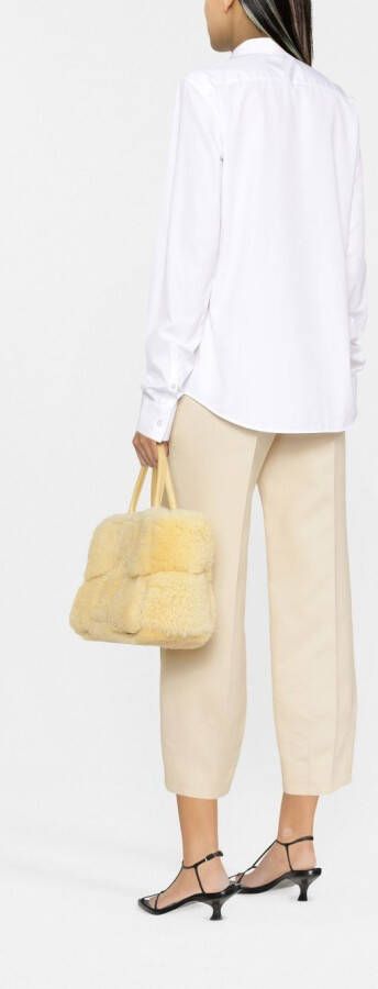 Jil Sander Katoenen blouse Wit